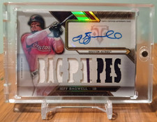 JEFF BAGWELL 2016 TOPPS TRIPLE THREADS RELICS JERSEY AUTO 10/18 AUTOGRAPH ASTROS