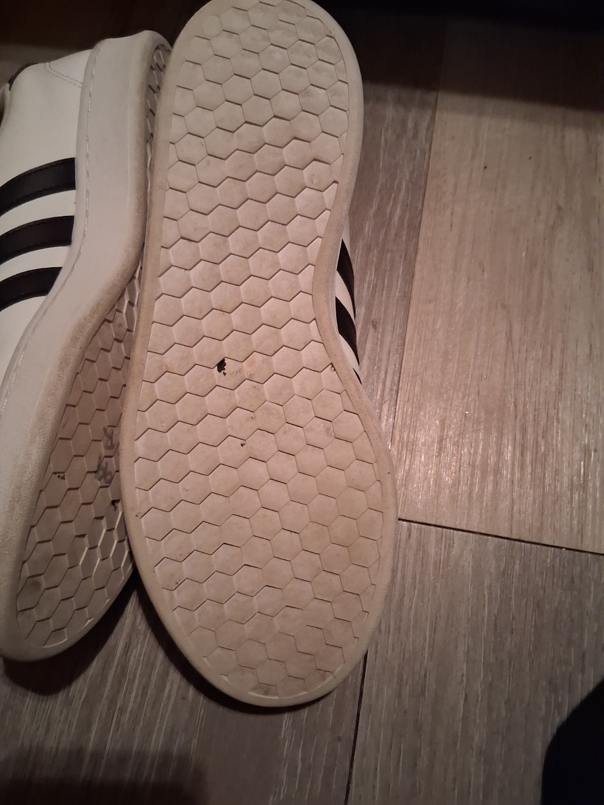 adidas Grand Court Cloud White/Core Black Cushioned Athletic Sneakers F36392 Men thumbnail 4