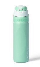 Cirkul 26oz StrawSip Flip Water Bottle Spearmint Green Double Wall Insulated NWT