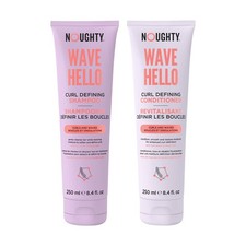 Noughty 97 Natural Wave Hello Shampoo and Conditioner Duo Curl Defining Sulph...