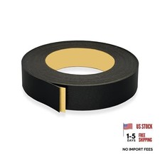 Black PVC Edge Banding Tape Peel Stick - 1 1/2 Inch x 100 Ft Edge Banding Tape
