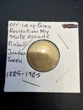 Office of Parks Recreation New York State Arcade Pinball Jukebox Token-us10