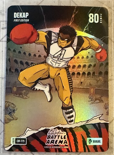 2026 Bo Jackson Battle Arena | Colosseum Battlefoil Dekap Brawl | 80 Power