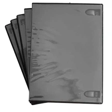 Replacement Case  for Playstation 2, Video Games, DVD, Blu-Ray Discs, CD - Black