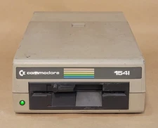 UNTESTED Commodore 1541 5.25" Floppy Disk Drive AS IS (READ)