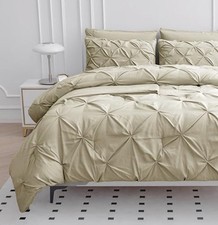 Size Bedding Comforter Sets, 7 Piece Bed in a Bag Size, Soft Size Full Linen
