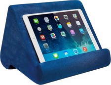 Ontel Pillow Pad Ultra Multi-Angle Tablet Stand Blue - For iPad, Tablets, Phones