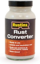 Rustins Rust Converter 250ml Water-based Seals & Primes Metal Renovator