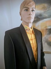 Raffinati Black Tuxedo Suit Jacket Pants MPN 58577261