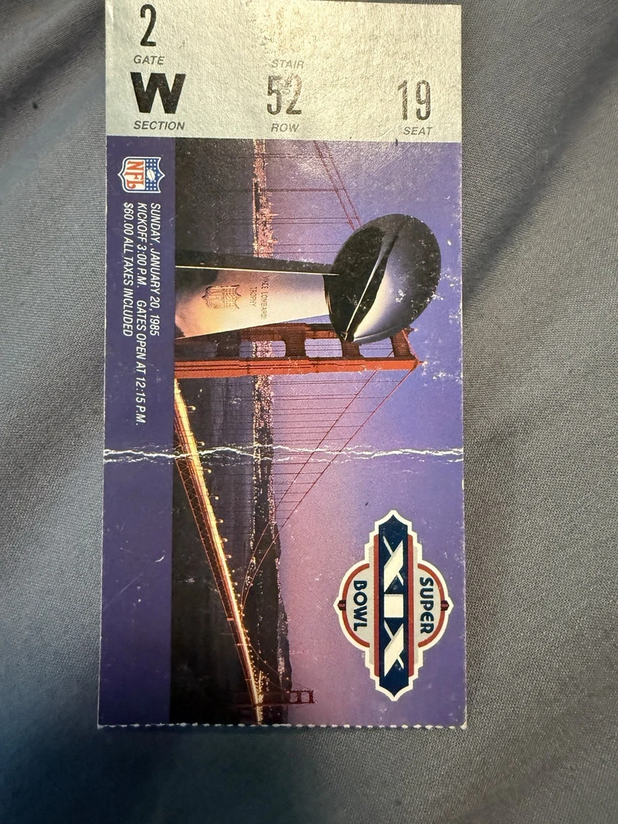 Super Bowl In Vintage Sports Ticket Stubs for sale | eBay