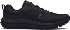 Under Armour Boys' Grade School UA Assert 10 Running Shoes Black/Black/Black - 3