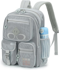 Mesh Backpack for Women Girls, Heavy Duty See through College School Backpacks w
