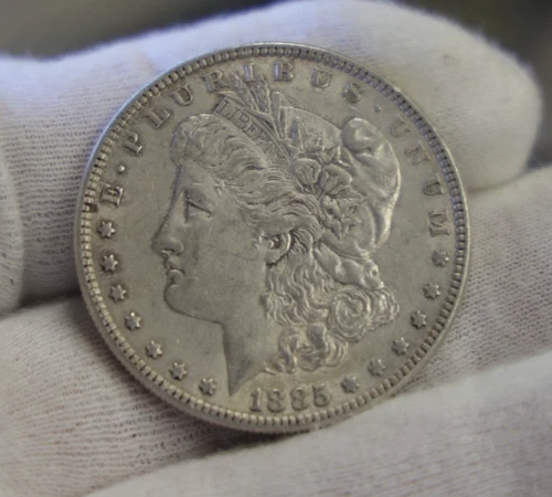 1885 US Morgan Silver Dollar $1 Nice XF+