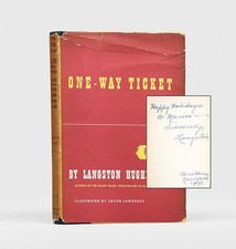 Langston Hughes / One-Way Ticket Presentation copy Signed 1st Edition 1949