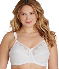 Bali Classic Support DF0180 NEW Underwire Full Coverage Bra Breathable Back Mesh