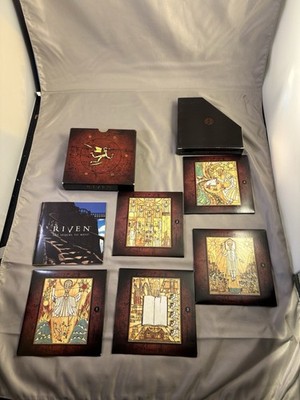 Riven the Sequel to Myst (PC) Game 5-disk set