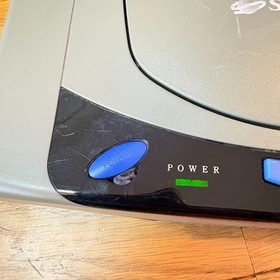 Sega Saturn Gray HST-3200 Console Japanese JUNK Power On No Spin No Read