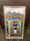 Caleb Williams RC - 2024 Donruss Optic #201 - Orange Prizm /249 - PSA 9