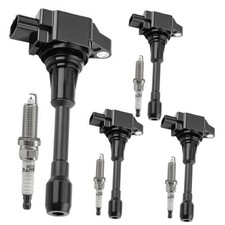 UF549 Ignition Coil Pack 22448ED000 and Iridium Spark Plugs 9029 Set of 4 Fit