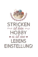 "Notizbuch 6X9\" | 120 Seiten | Stricken Weben | Modell-Nr"