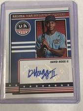 2023 Panini USA Stars & Stripes David Hogg II Auto #NTDP-DH Autograph LSU Commit