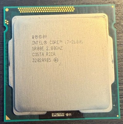 Intel Core i7-2600S SR00E 2.80GHz 8MB Quad Core LGA 1155 Game Processor CPU 65W