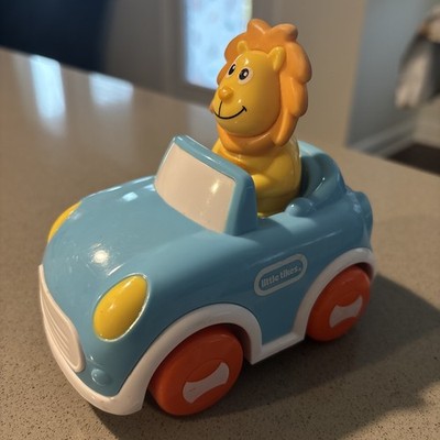 Little Tikes Press & Go Car with Lion Figure