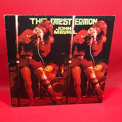 JOHN MAYALL The Latest Edition 1974 UK vinyl LP Larry Taylor Randy Resnick