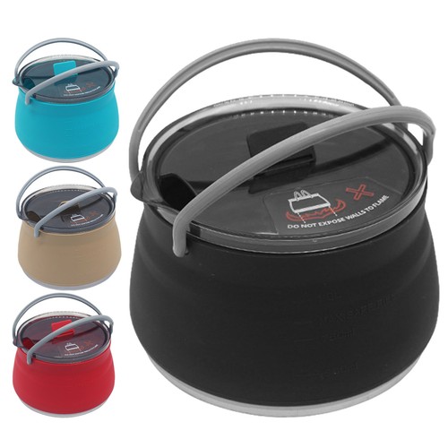 Foldable Kettle Camping Silicone Tea Kettle Portable Boiling Water