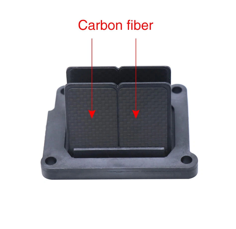 Válvula de caña de fibra de carbono del motor V302A para Yamaha YZ125 1995-2004 Foto 2 de 4