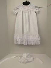 Madonna Girls Chritening Gown - 0 to 6 Months