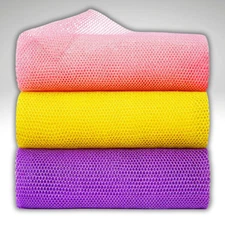 3 Pieces African Bath Sponge African Net Long Net Bath Sponge Exfoliating Shower