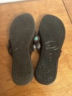 Kenneth Cole Womens Turquoise & Brown Thong Sandal Sz 11 — photo 3
