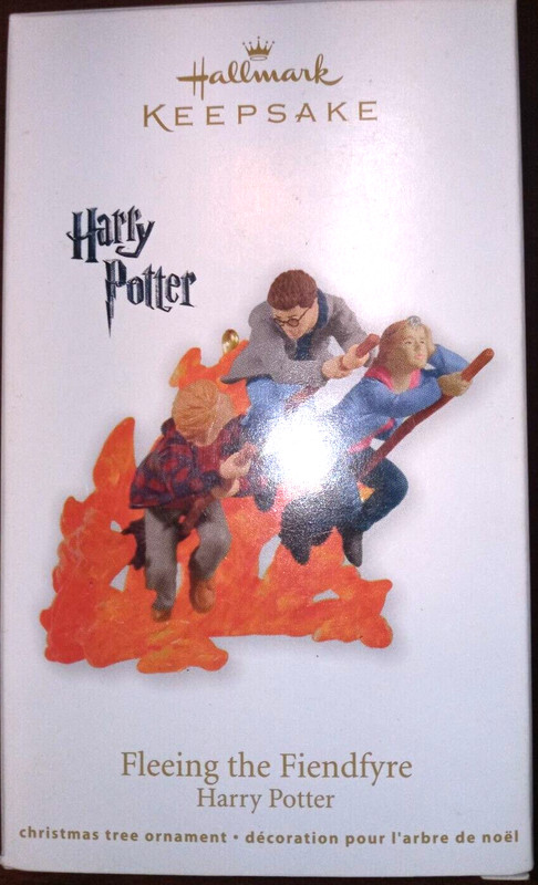 Hallmark Keepsake Ornament Harry Potter Fleeing the Fiendfyre 2011