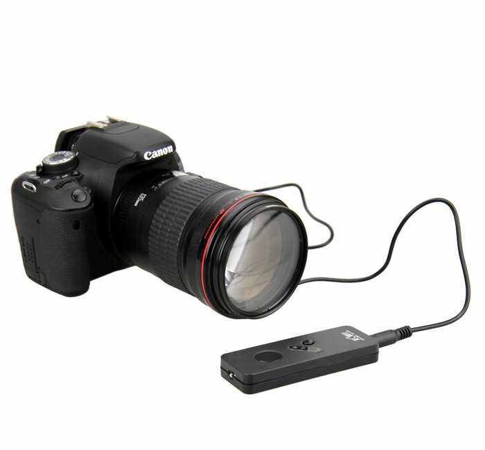 JJC UR262C 2in1 Wireless & Wired Remote Control for Canon 5DM4 760D