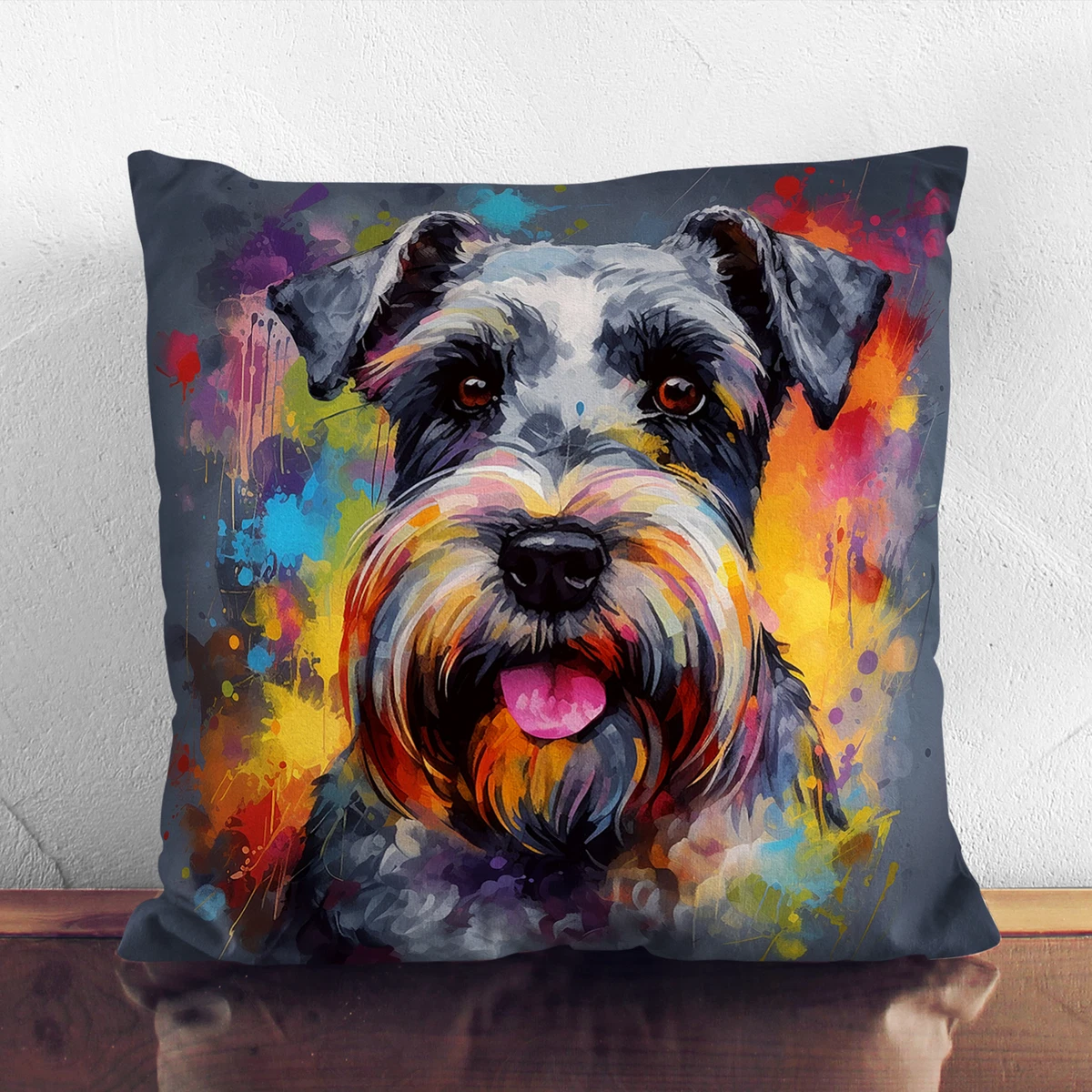 Schnauzer top cushion covers