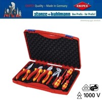 Knipex 00 21 15 Zangen-/Werkzeugsatz 7-Teilig Vde Din En/Iec 60900 Im Koffer