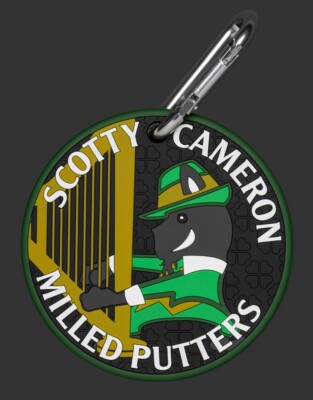 Marqueur D'alignement Scotty Cameron Circle T - Putting Disc Vert/jaune - Masters 2024 (neuf)