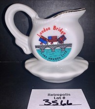 London Bridge Lake Havasu City AZ Mini Pitcher Wash Basin Souvenir