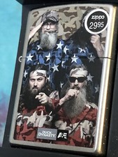 ZIPPO LIGHTER DUCK DYNASTY.MADE IN USA.ORIGINAL AND SEALED. 2014 New In Box