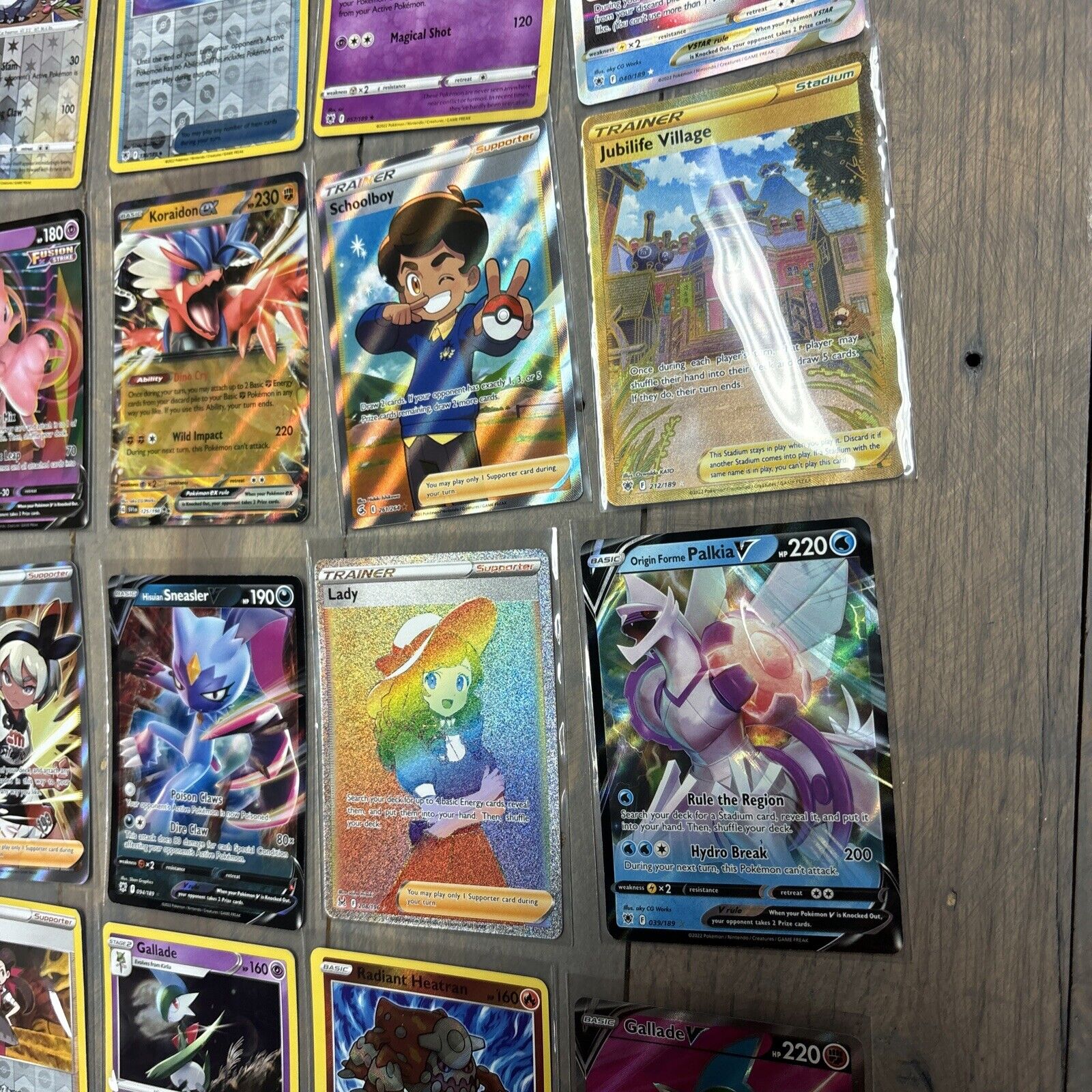 Pokémon Energy Sealed Clear Pack 2022 & (21) Insert Parallel Cards