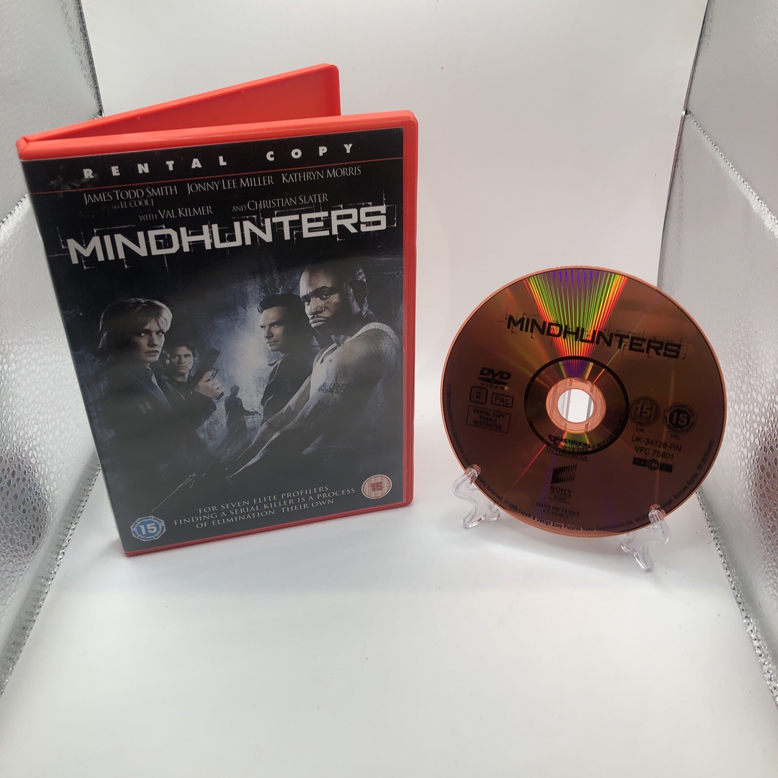Mindhunters (DVD, 2005) LL Cool J, Val Kilmer,  Christian Slater, Kathryn Morris