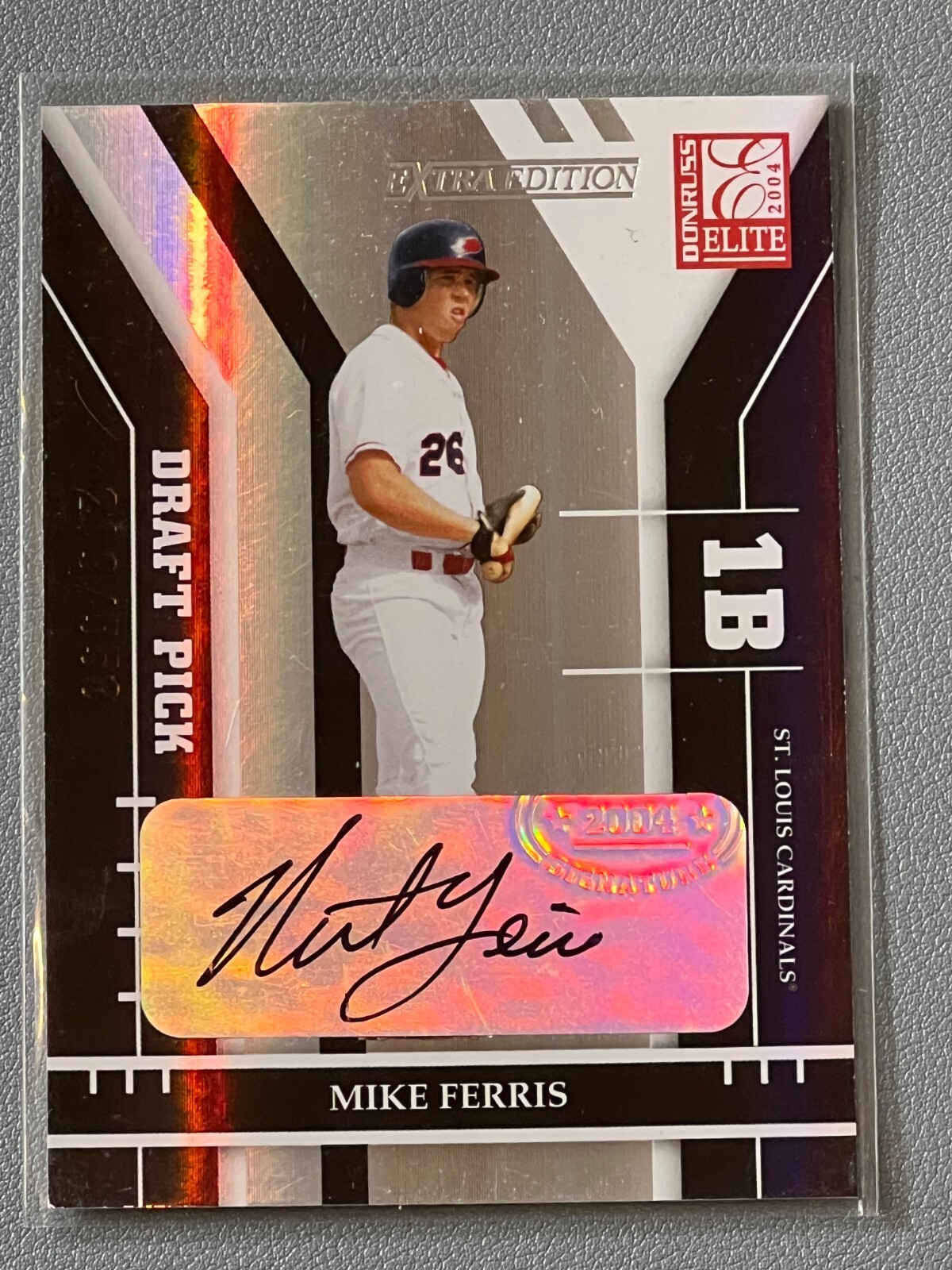 2004 Donruss Elite Extra Edition Auto Rookie RC SP /558 Mike Ferris #331