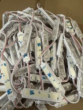 200x Samsung IP65 Waterproof 5050 SMD 3 LED Module Light Sign Strip Lamp DC 12V