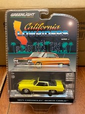 Greenlight California Lowriders 1971 Chevrolet Monte Carlo    yellow