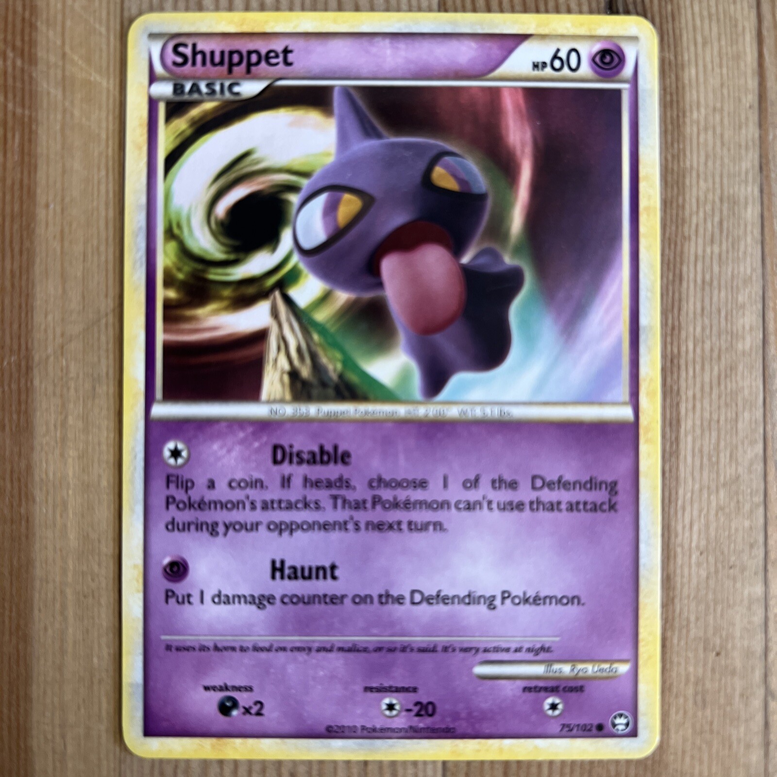 Shuppet - 75/102 - Common NM/LP, English Pokemon Triumphant
