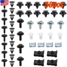 Under Engine Cover Clips Underbody Mudguard Shield Screw For Toyota Lexus 50PCS