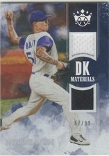 2018 Diamond Kings DK Materials Holo Silver #1 Anthony Banda 59 & 67/99 Arizona
