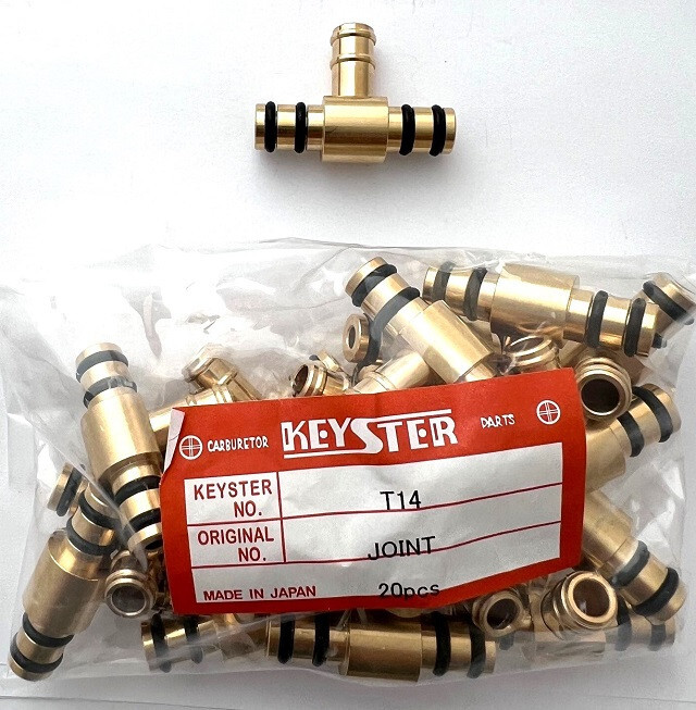 ゆっきー 1/4 SUZUKI GS550 GS650 KEYSTER CARBURETOR FUEL TEE 13685-47080 1980