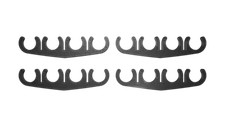 4 Wire Black Nylon 6mm Spark Plug Wire Separators - Set Of 4